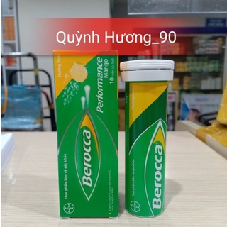 Viên sủi BEROCCA 10 viên giúp bổ sung vitamin c cho cơ thể