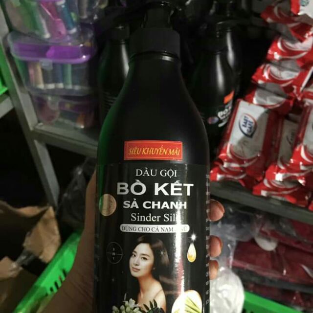 Dầu gội bồ kết sả chanh