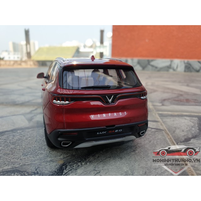 Xe mô hình Vinfast Lux SA 2.0, tỉ lệ 1:24