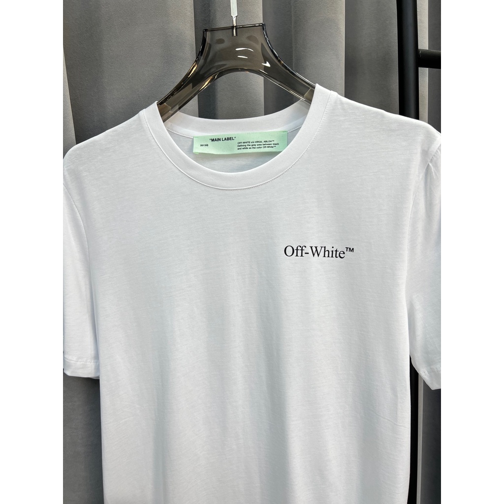 Áo Thun Mùa Hè Cổ Tròn Ngắn Tay In Chữ 0FF Wh1te 2022 S-4XL