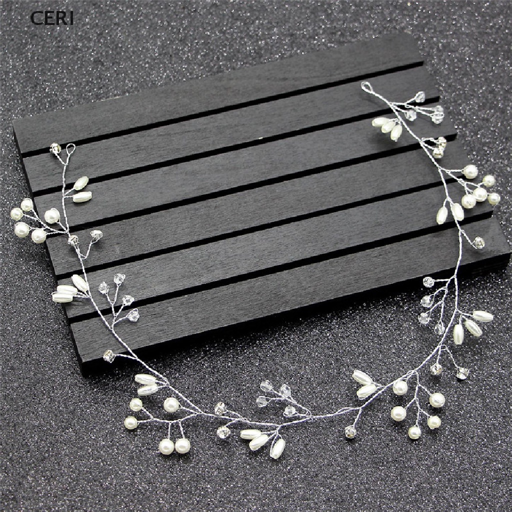 Cài Tóc Đính Ngọc Trai Sang Trọng Cho Cô Dâu