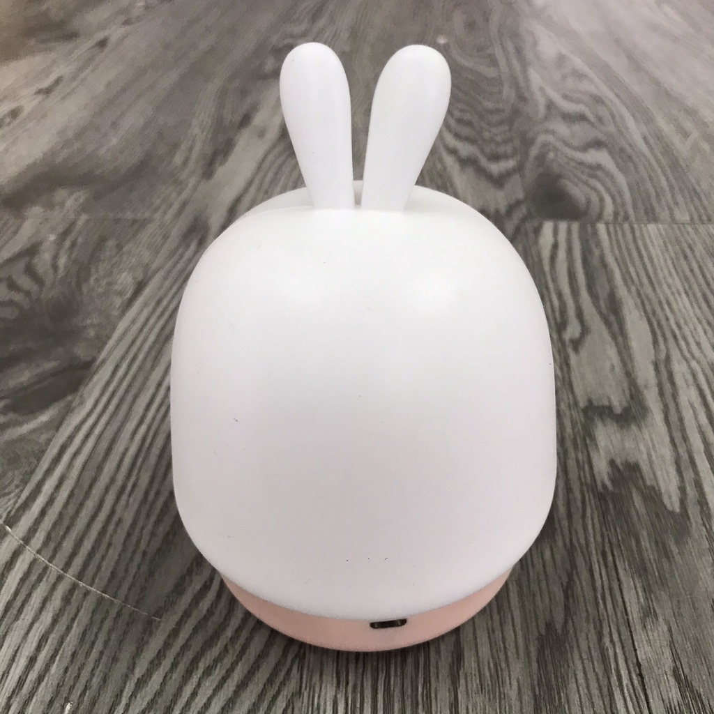 Đèn ngủ silicon hình chú thỏ đáng yêu