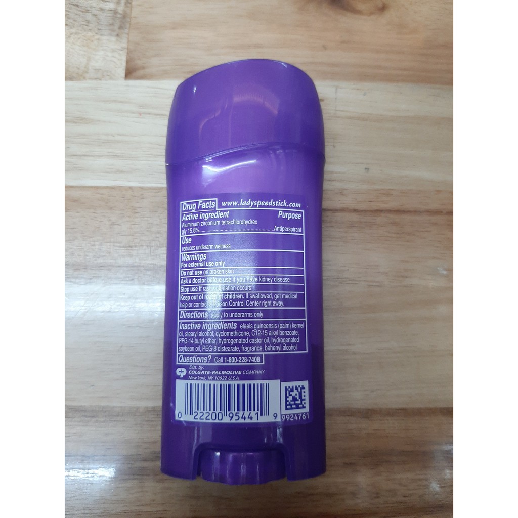 Sáp khử mùi Lady Speed Stick Invisible Dry 48h Protection Deodorant 65g