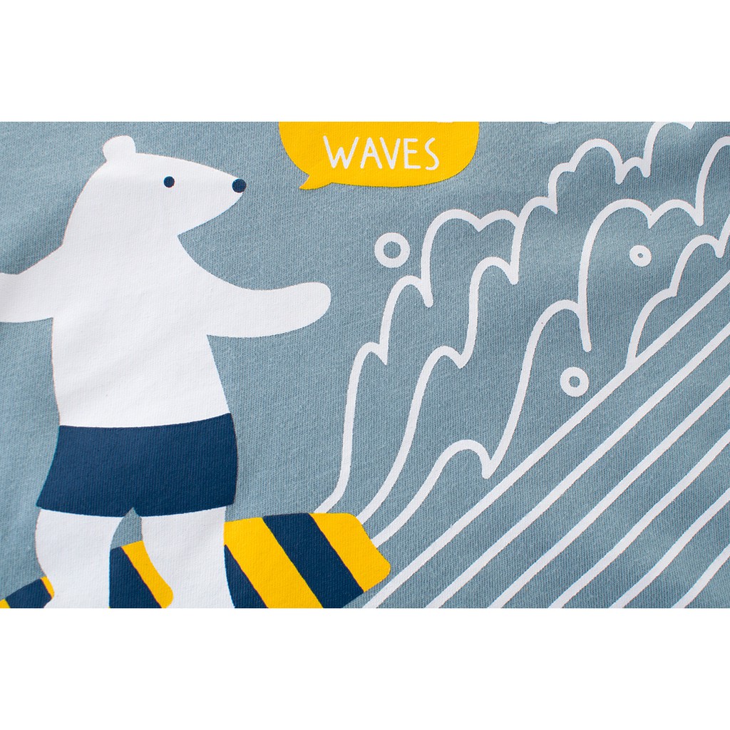 Áo Thun Tay Ngắn In Họa Tiết Hoạt Hình 3D Thời Trang Mùa Hè 2022 Dành Cho Bé Trai Gái 3 Màu