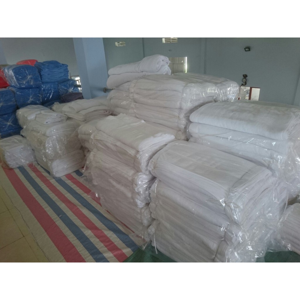 Khăn tắm cotton 65x130cm 250gram, khăn dùng nhà nghỉ, homestay, bể bơi