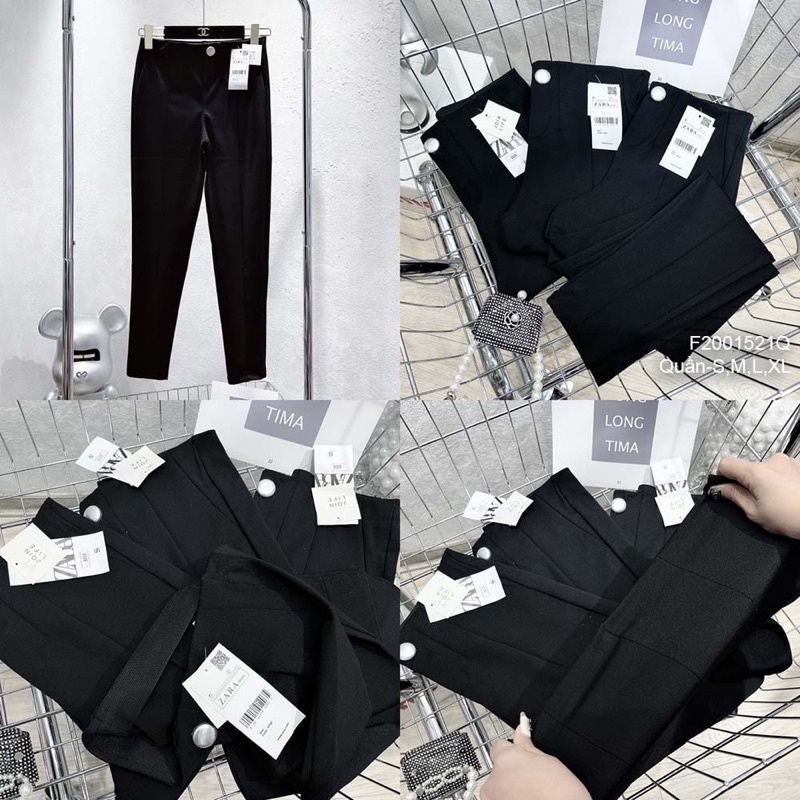 Quần legging 1 nút