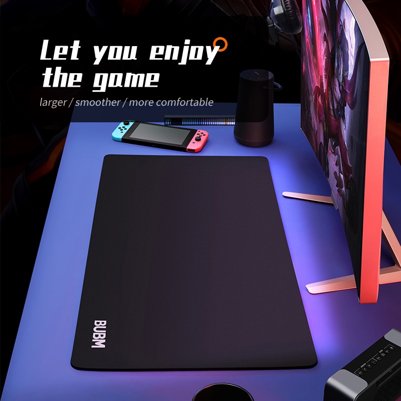 Tấm Lót Chuột Và Bàn Phím Chơi Game 6MM Bằng Cao Su Mềm Chống Trượt 80cmx40cm / 90cmx40cm