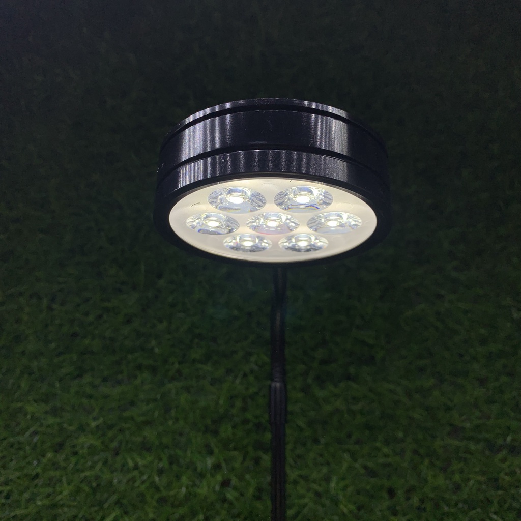 Đèn Led Kèm Đế Gỗ Cho Bể Bán Cạn, Thủy Sinh, Tiểu Cảnh Mini Đế Gỗ