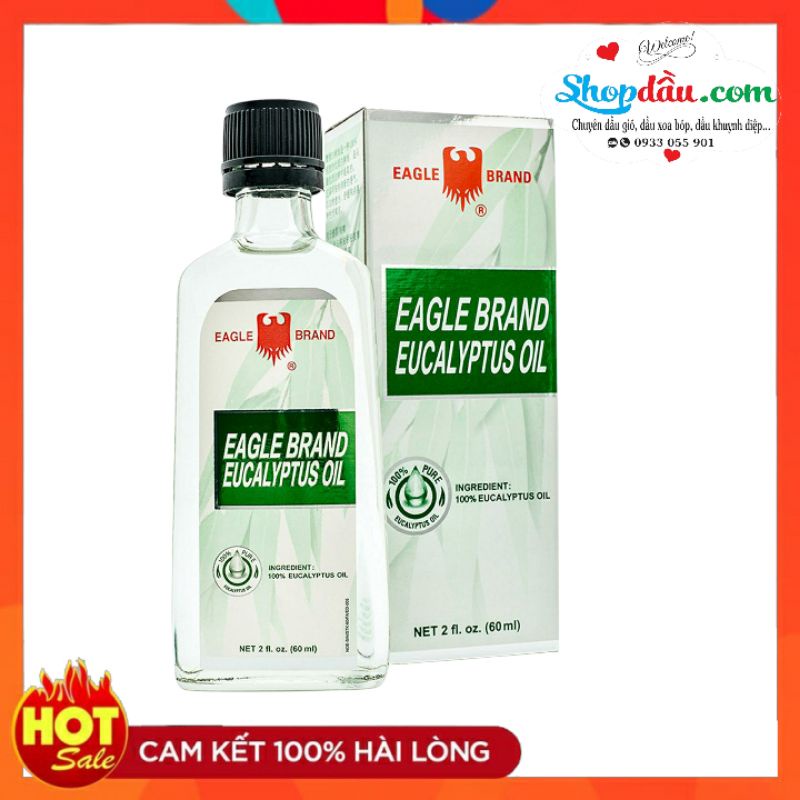 Dầu khuynh diệp con ó Natur Oil 60ml