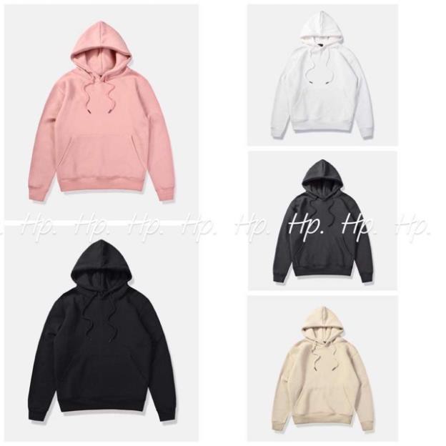 Áo hoodie nam nữ tay dài ❤️FREESHIP❤️áo nỉ bông ấm hoodie trơn nhiều màu