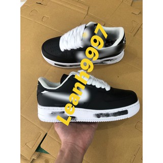 Giày thể thao sneaker đen hoa cúc