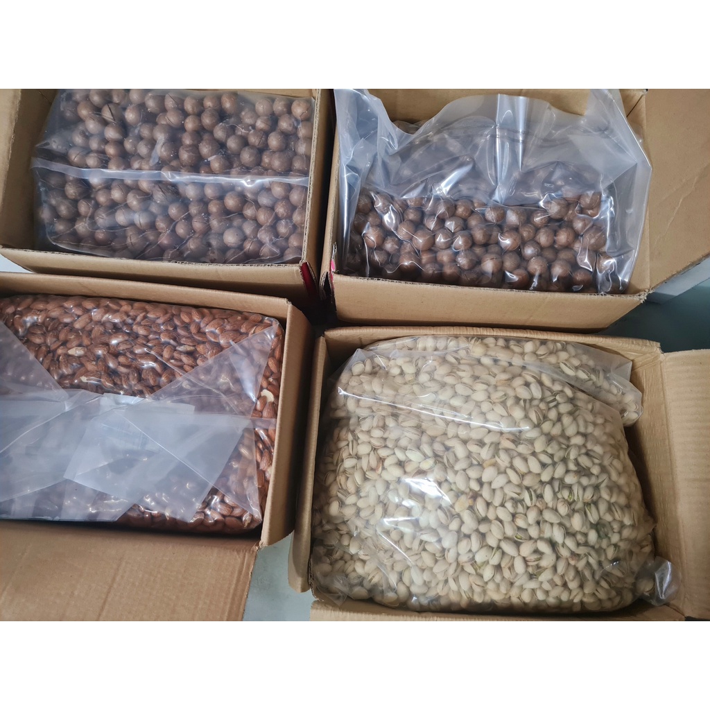 500G Hạnh Nhân Mỹ Nhập Khẩu Sấy Chín Nguyên Vị Tách Vỏ