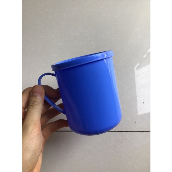 Cốc nhựa Việt Nhật có nắp - cốc uống nước