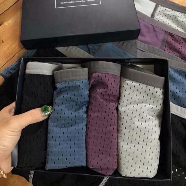 Set sịp đùi nam thông hơi siêu xịn Men's