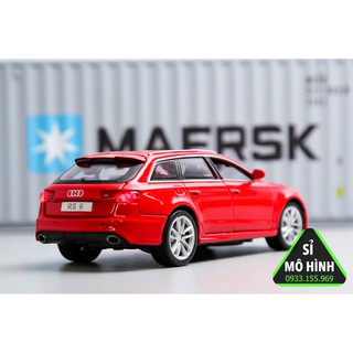 Mô hình xe Audi RS6 1:32 Đỏ
