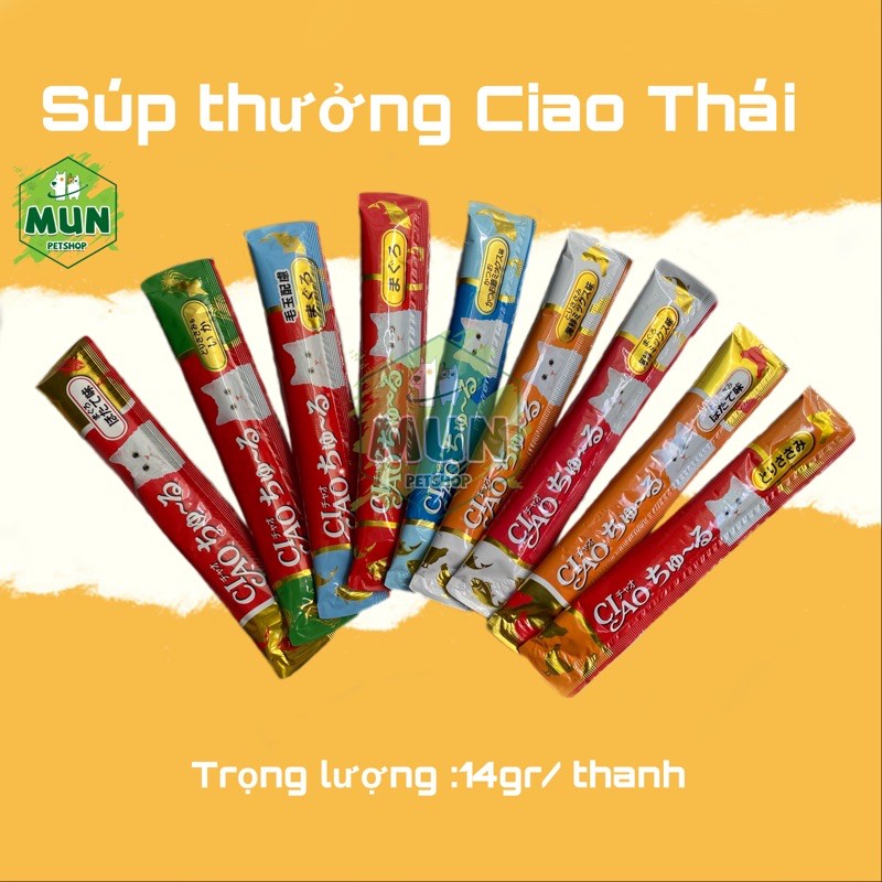 1 thanh súp thưởng Ciao Thái