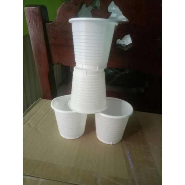 Ly nhựa trắng đục  120ml