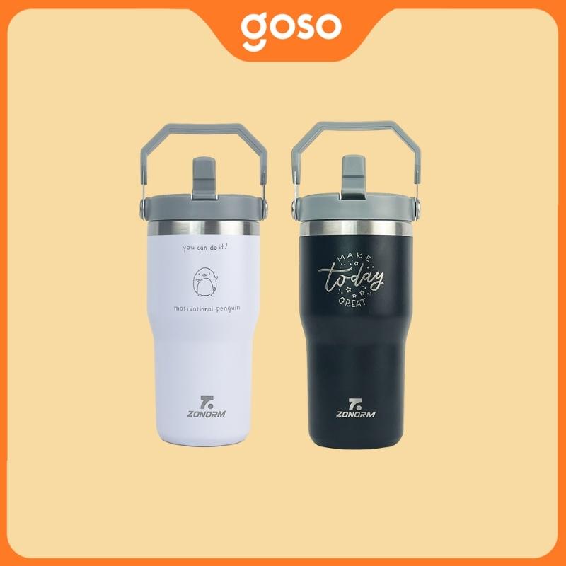 Ly Giữ Nhiệt Zonorm 600ml Có Quai Sang Trọng