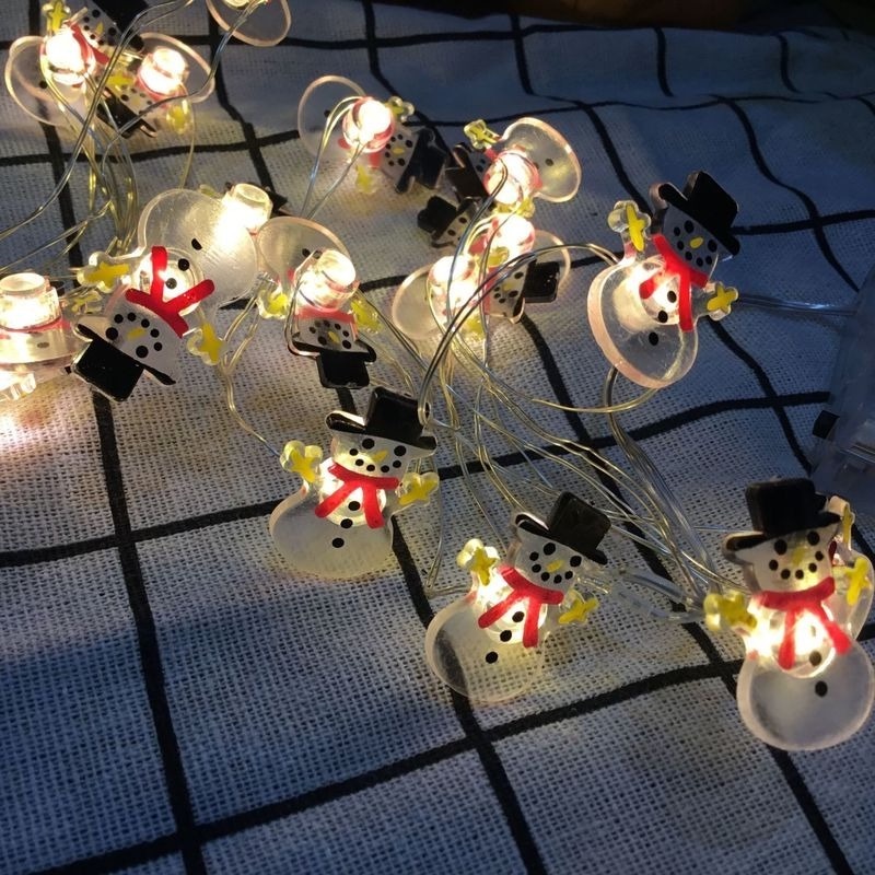 Dây đèn LED xinh xắn dành cho trang trí Giáng Sinh 2m