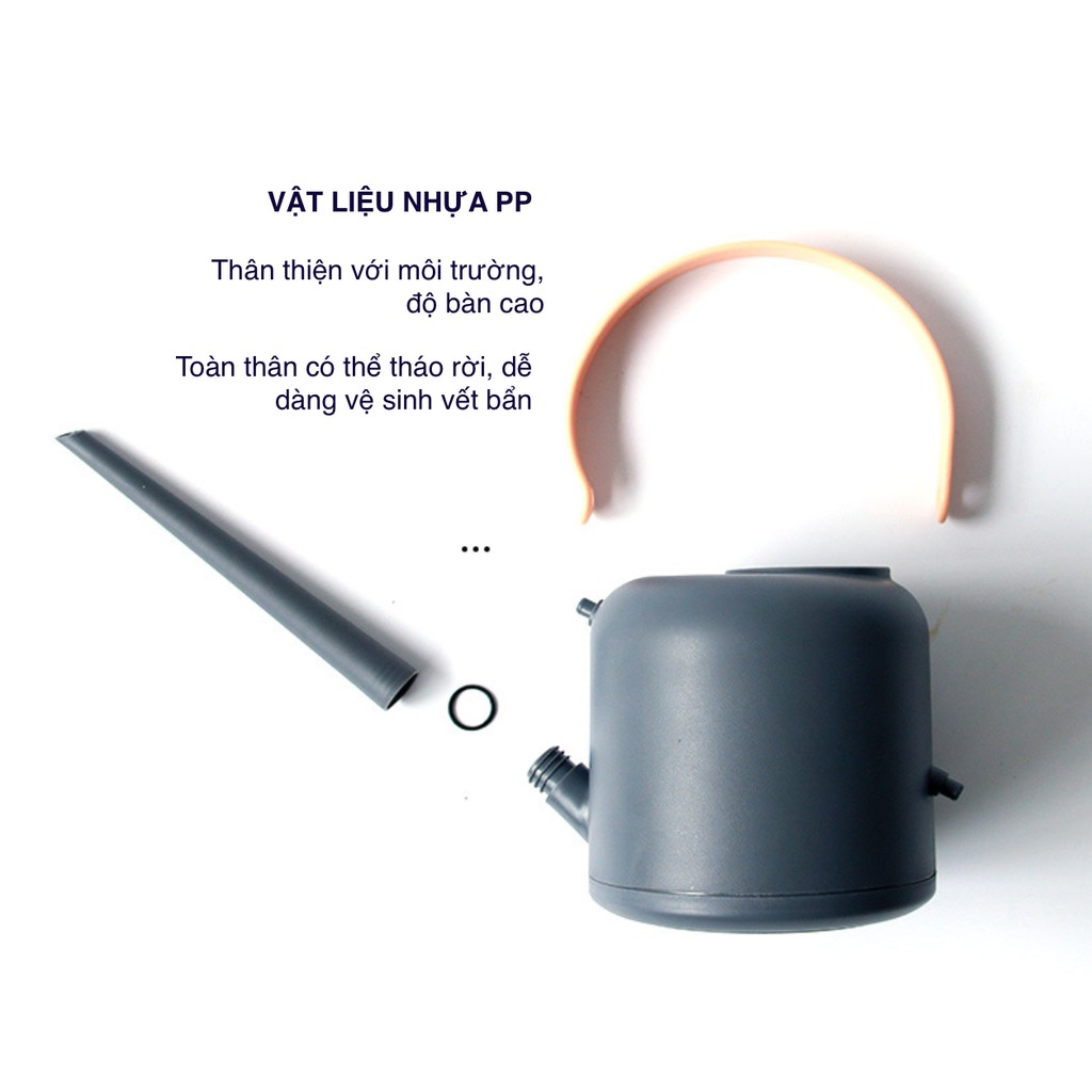 Bình tưới cây vòi dài