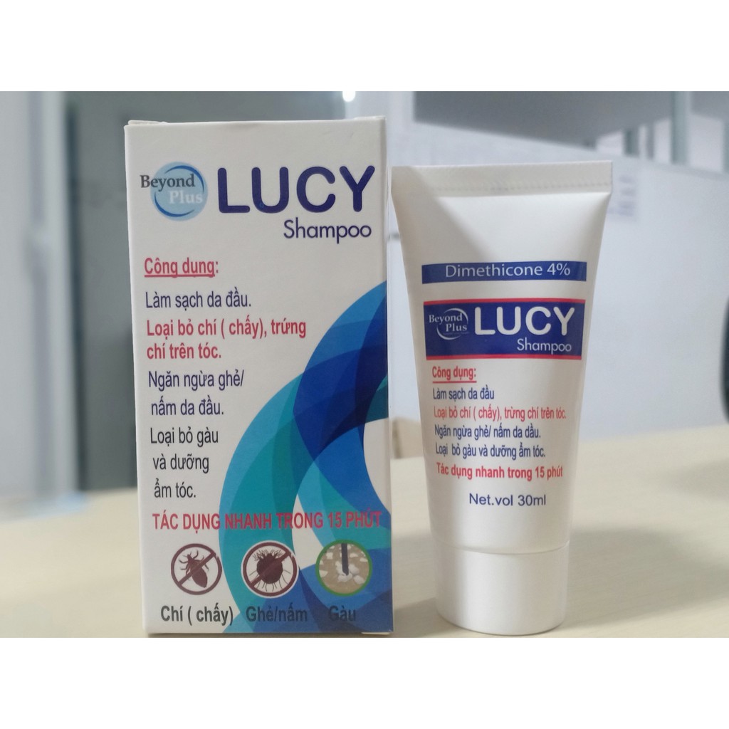 Dầu gội làm sạch chí và sạch gàu Beyond Plus Lucy Shampoo 30ml