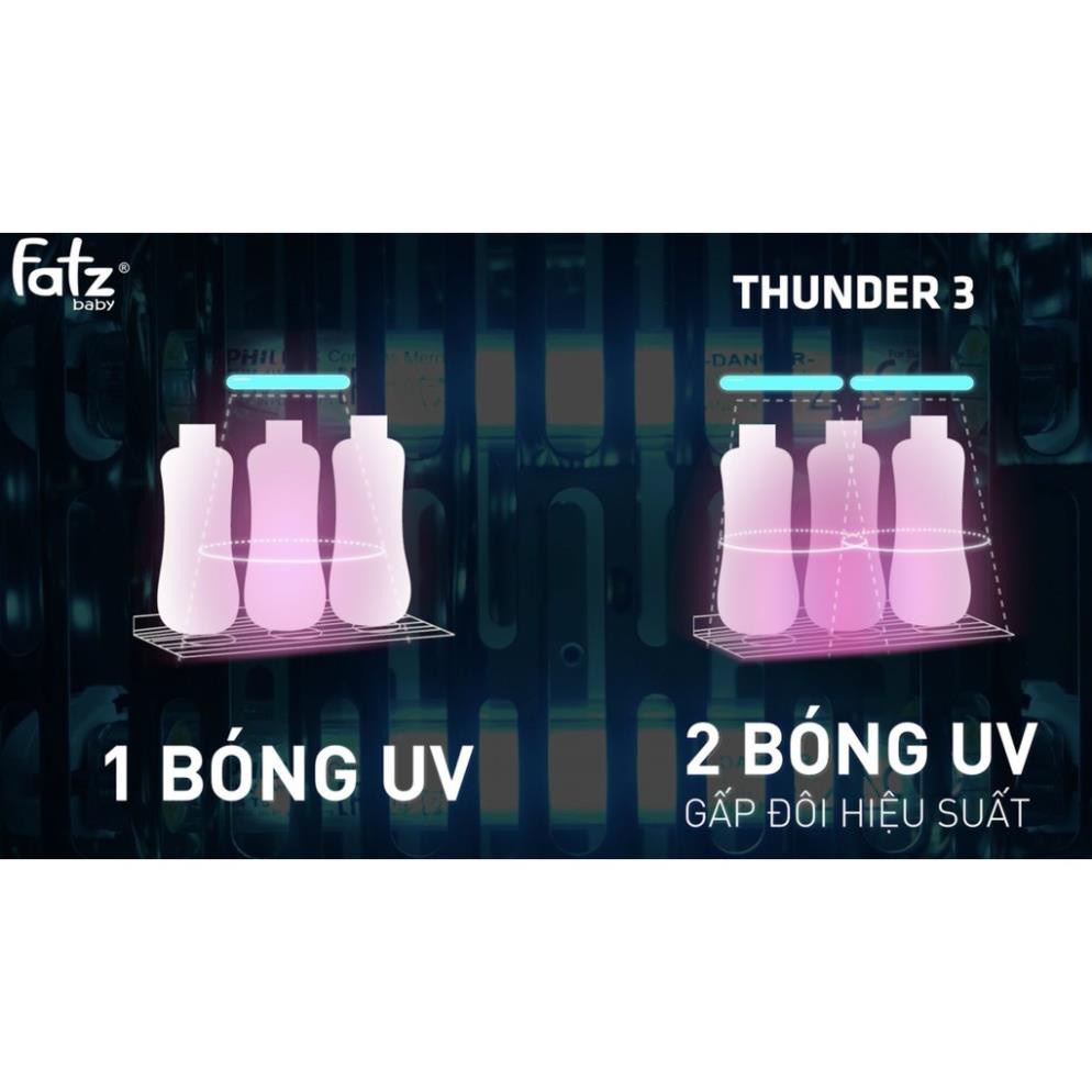 Máy tiệt trùng sấy khô UV Thunder 3 Fatzbaby FB4713TN