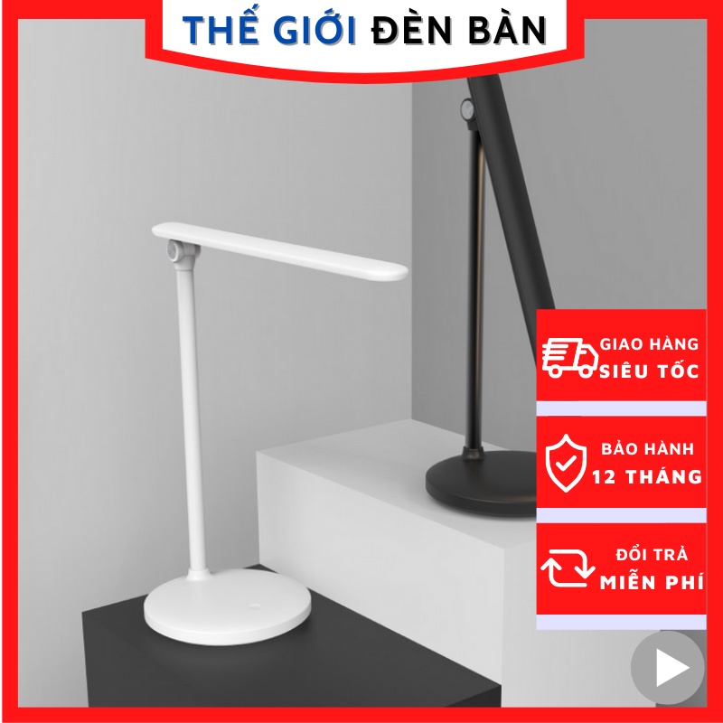 Đèn Bàn Làm Việc LED Cao Cấp Glutino Favorlamp Pin sạc 1200mAh, đổi màu sắc ánh sáng, tăng giảm độ sáng