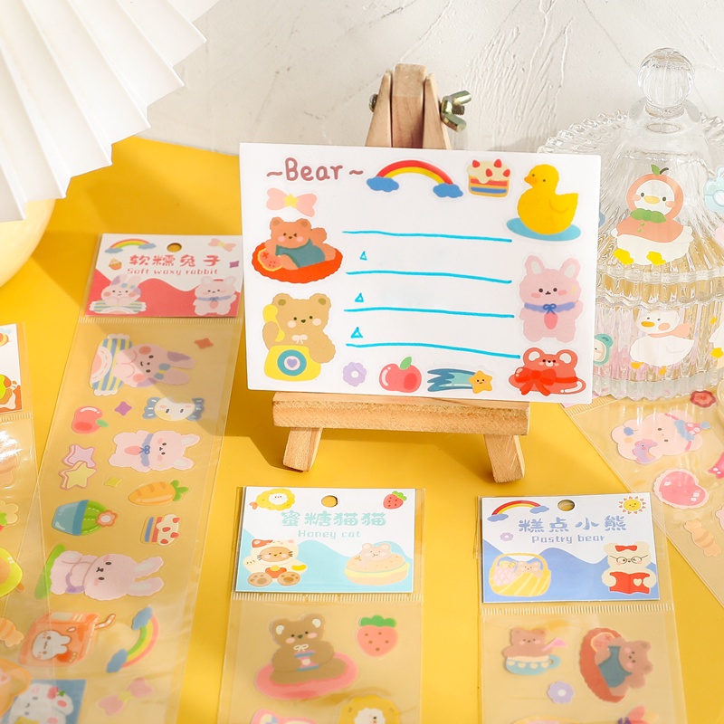 Flowertree 1 Sticker Dán Trang Trí Sổ Lưu Niệm