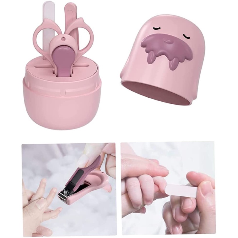 Bộ dụng cụ chăm sóc móng 4 trong 1 dành cho trẻ em