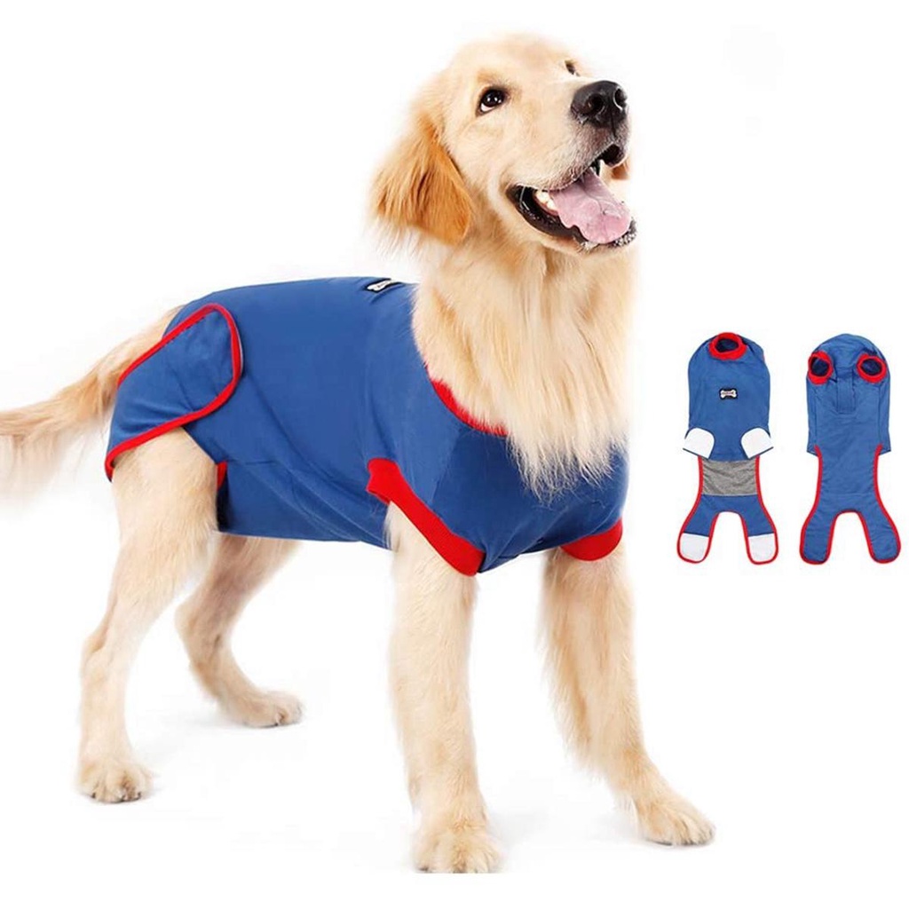 AUGUSTINA Bộ Áo Liền Quần Phẫu Thuật Cho Cún Cưng Sau Khi Phẫu Thuật