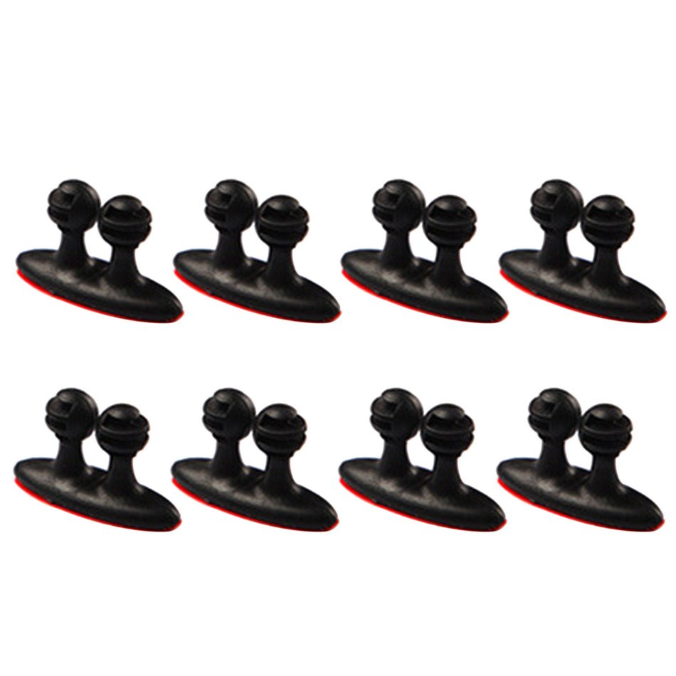 Set 8 giá đỡ dây cáp đa năng cho xe hơi