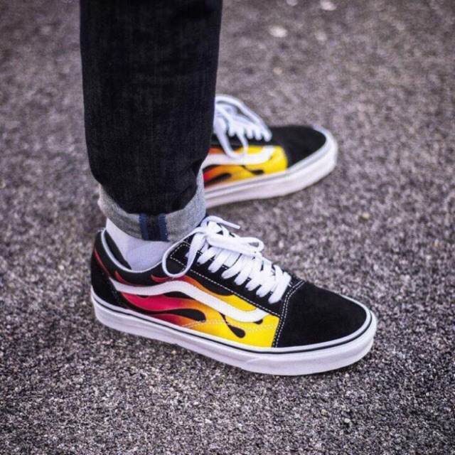 Giầy Vans lửa
