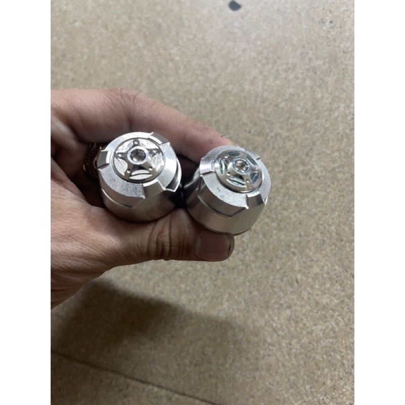 Gù Tay Lái Gù Inox + Ốc Salaya Kiểu AB Gắn Xe Wave &amp; RS &amp; FU Neo &amp; Winner V1 V2 V3 &amp; Exciter 150 /155 &amp; Sirus &amp; Sonic