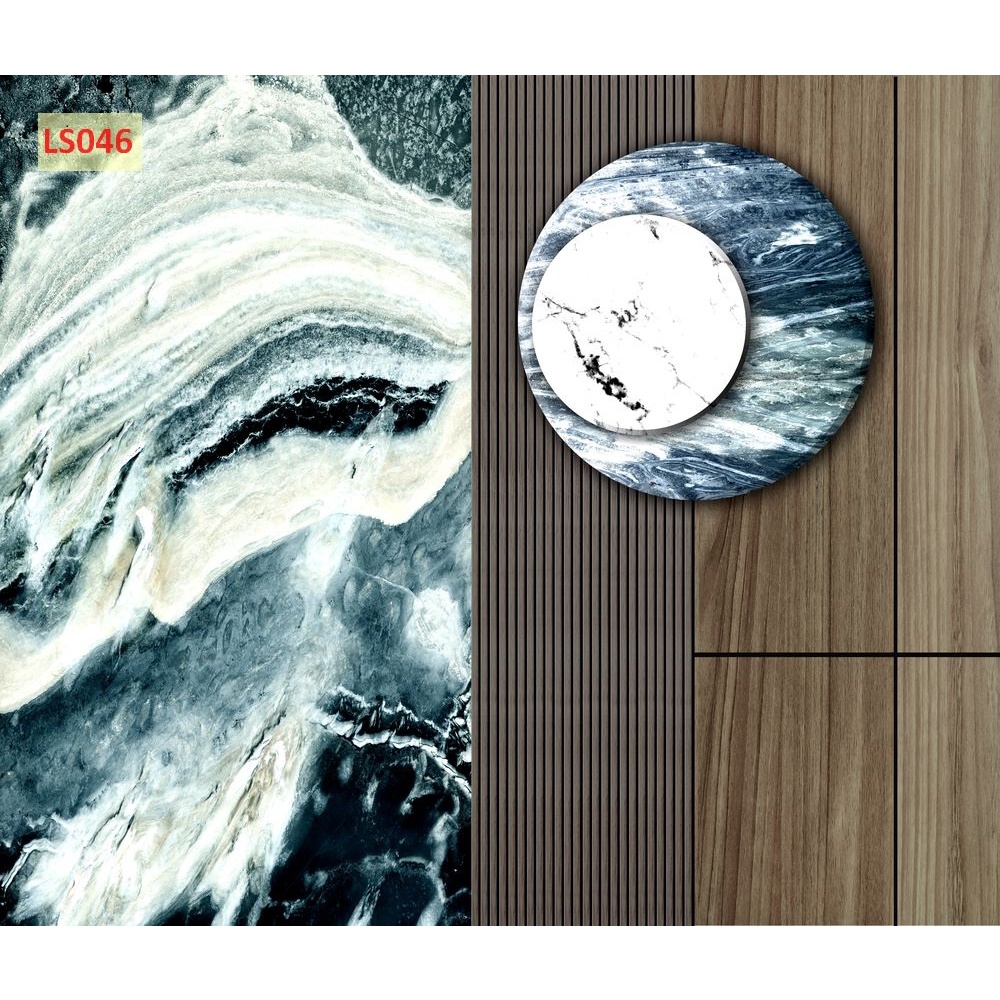 Lam Sóng Dán Tường Hiện Đại, Đơn Giản Dễ Thi Công 3D 5D