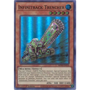 Thẻ bài Yugioh - TCG - Infinitrack Trencher / MP20-EN210'