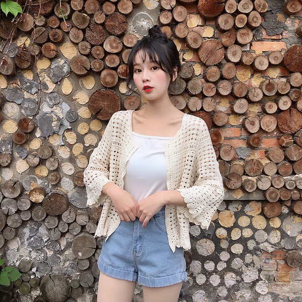 Áo khoác ren kimono quyến rũ cho nữ | BigBuy360 - bigbuy360.vn