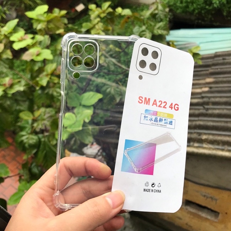 Ốp dẻo trong gờ 4 góc chống sốc Samsung  A52S, M52,A02S, A03S, A22 4G, A22 5G, A32, A52, A72, M32, A12, A51, A71 cao cấp