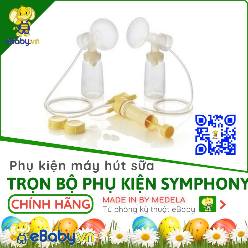 [SYMPHONY] Trọn bộ phụ kiện máy hút sữa MedeIa Symphony