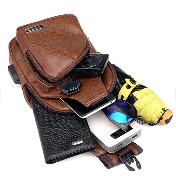 💖Túi Đeo Chéo Nam 💖MỚI VỀ💖Có Tặng Kèm Cổng Sạc USB | BigBuy360 - bigbuy360.vn