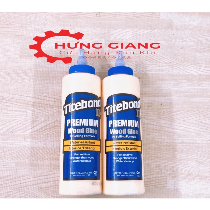 Keo Dán Gỗ Titebond CHÍNH HÃNG - Keo Titebond Sữa