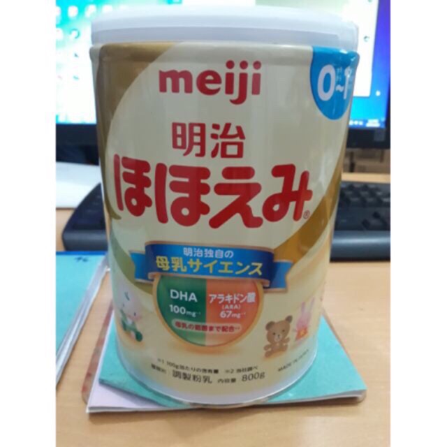 Sữa Meiji số 0 nội địa Nhật 800g date t10.2022