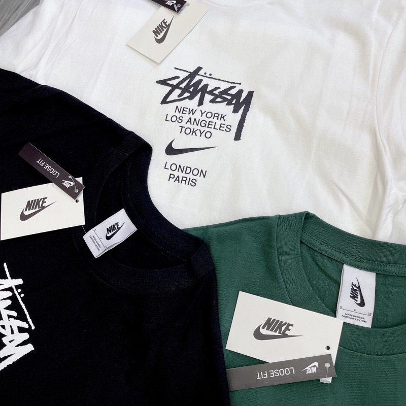 ⚡️[Hight Quality] - Áo Tee Stussy x NlKE International T-shirt,áo phông Stussy, Áo thun Stussy