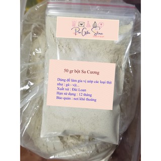 50 - 100 gr bột sa cương dùng ướp thịt