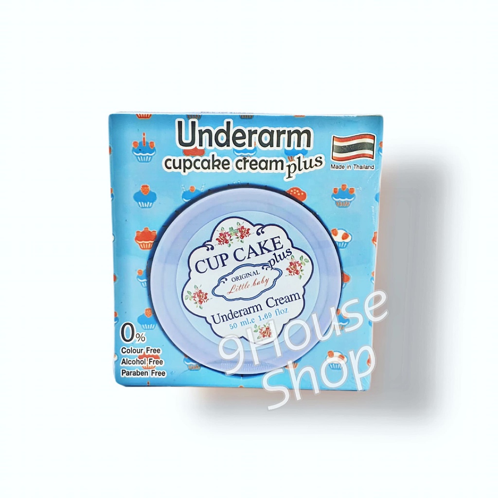 01 Kem Dưỡng Trắng Giảm Thâm Phục Hồi Vùng Da Nách Little Baby Underarm CupCake Cream Plus Thái Lan 55gram