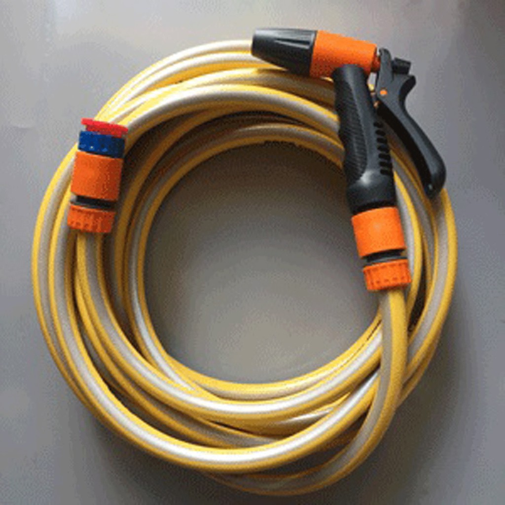 Vòi tưới cây rửa xe 9m-10m-11m tay bóp tùy chỉnh nhiều chế độ