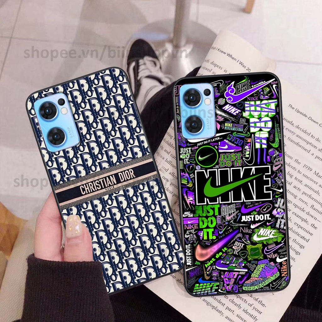 Ốp Oppo Reno7 / Reno7 Z 5G / Reno 7 in hình thương hiệu nhiều màu sắc thể thao cá tính thời trang