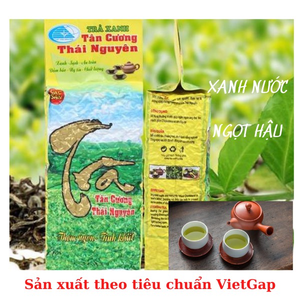 Trà Thái Nguyên 200 gam, chè búp Tân Cương đặc biệt thơm ngon, rất tốt cho sức khỏe, sản xuất theo tiêu chuẩn Vietgap