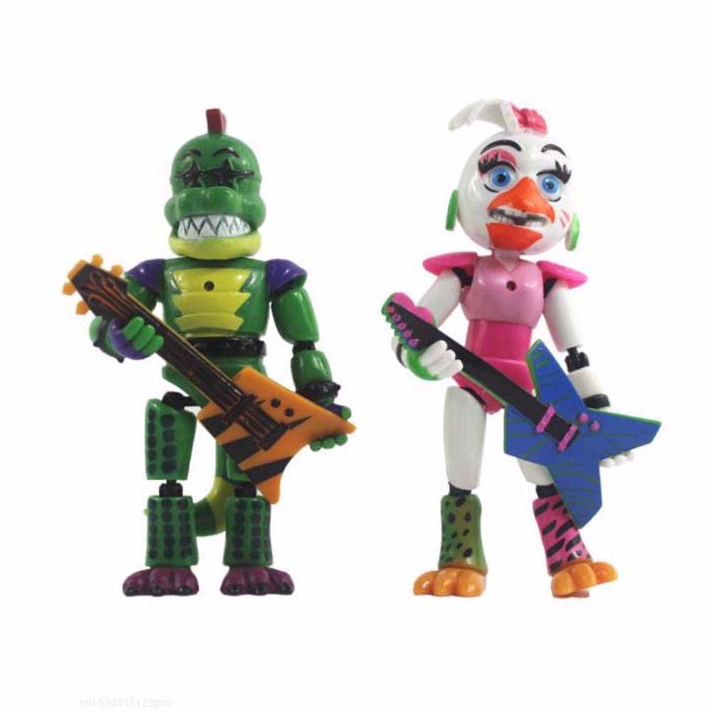 Set 5 mô hình nhân vật hoạt hình Five Nights At Freddy's Chica