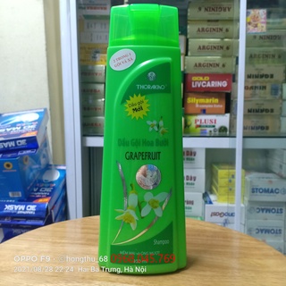 Dầu gội và xả Hoa bưởi THORAKAO chai 400ml giúp tóc mềm mại và óng mượt