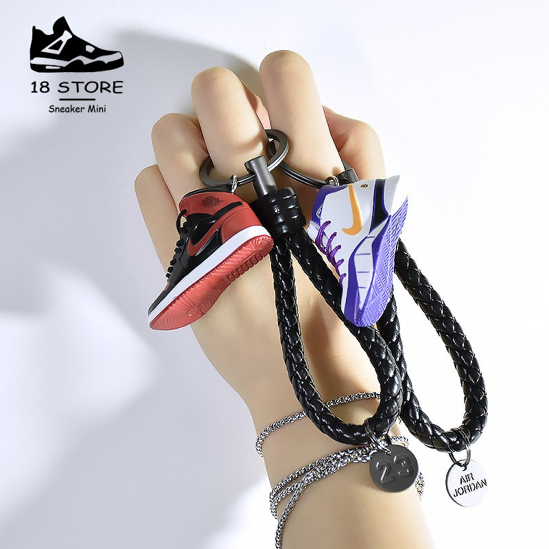 Móc Khóa Giày Mini Sneaker - Jordan 1 - Mô Hình Giày tỷ lệ 1:6